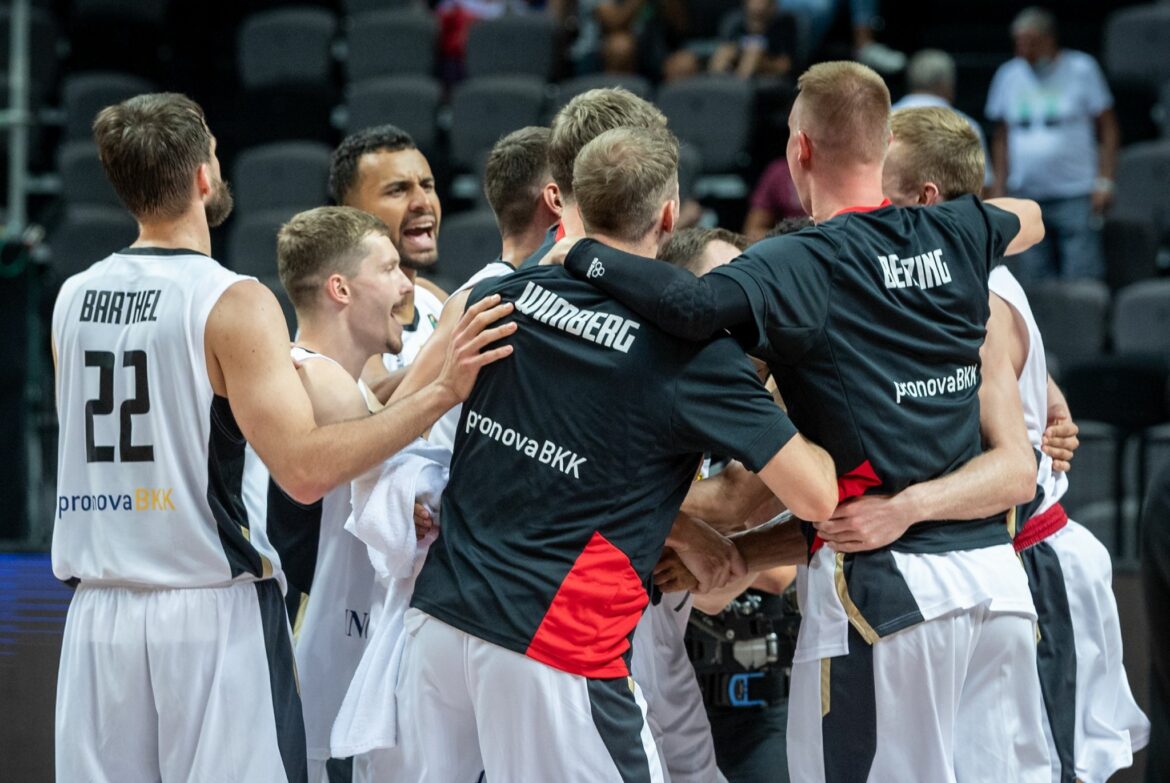 Deutsche Basketballer glauben ans Viertelfinale