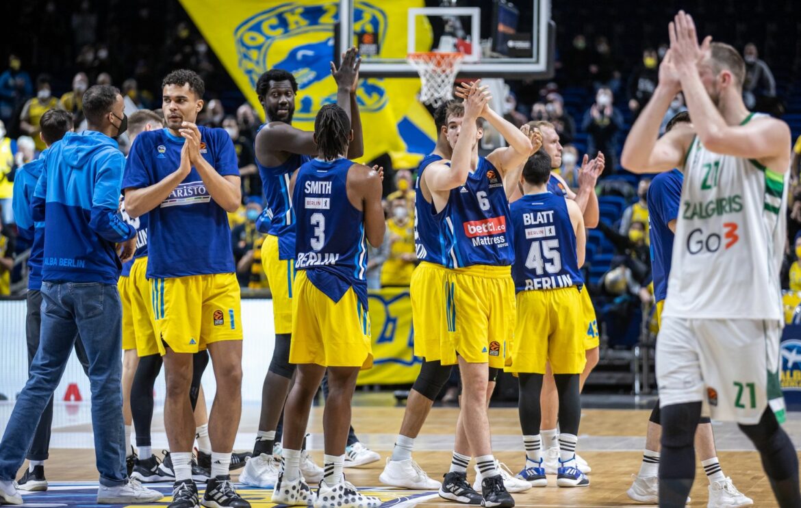 Alba Berlin setzt Erfolgsserie gegen Zalgiris Kaunas fort