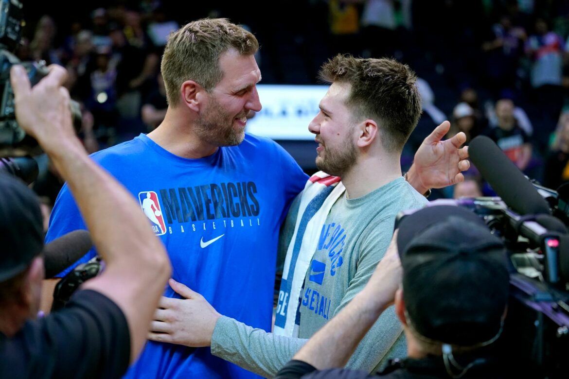 «Überschätzt»: Nowitzki feixt über Dallas-Star Doncic