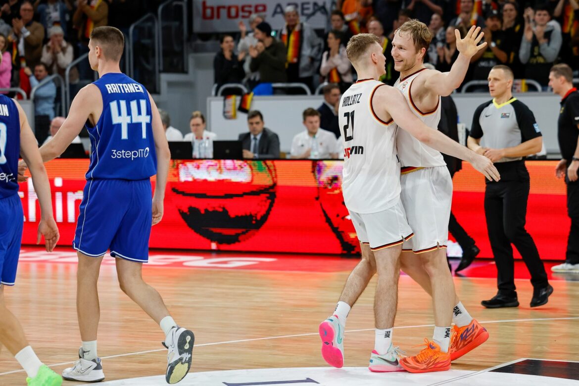 Basketball-Festjahr endet mit WM-Ticket