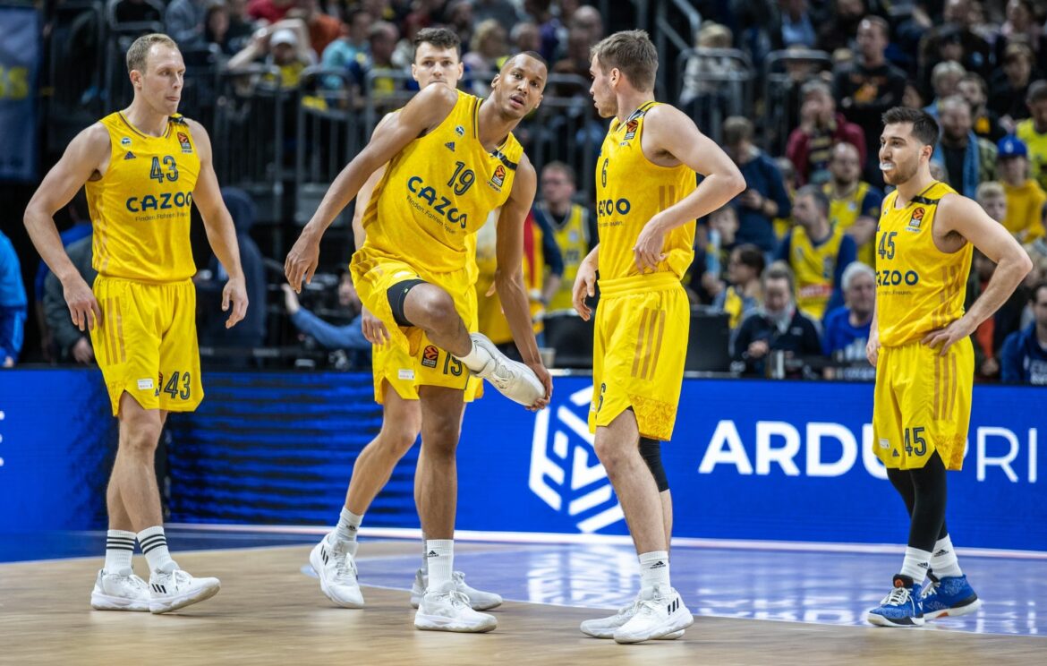 Alba Berlin setzt Negativserie gegen Maccabi Tel Aviv fort