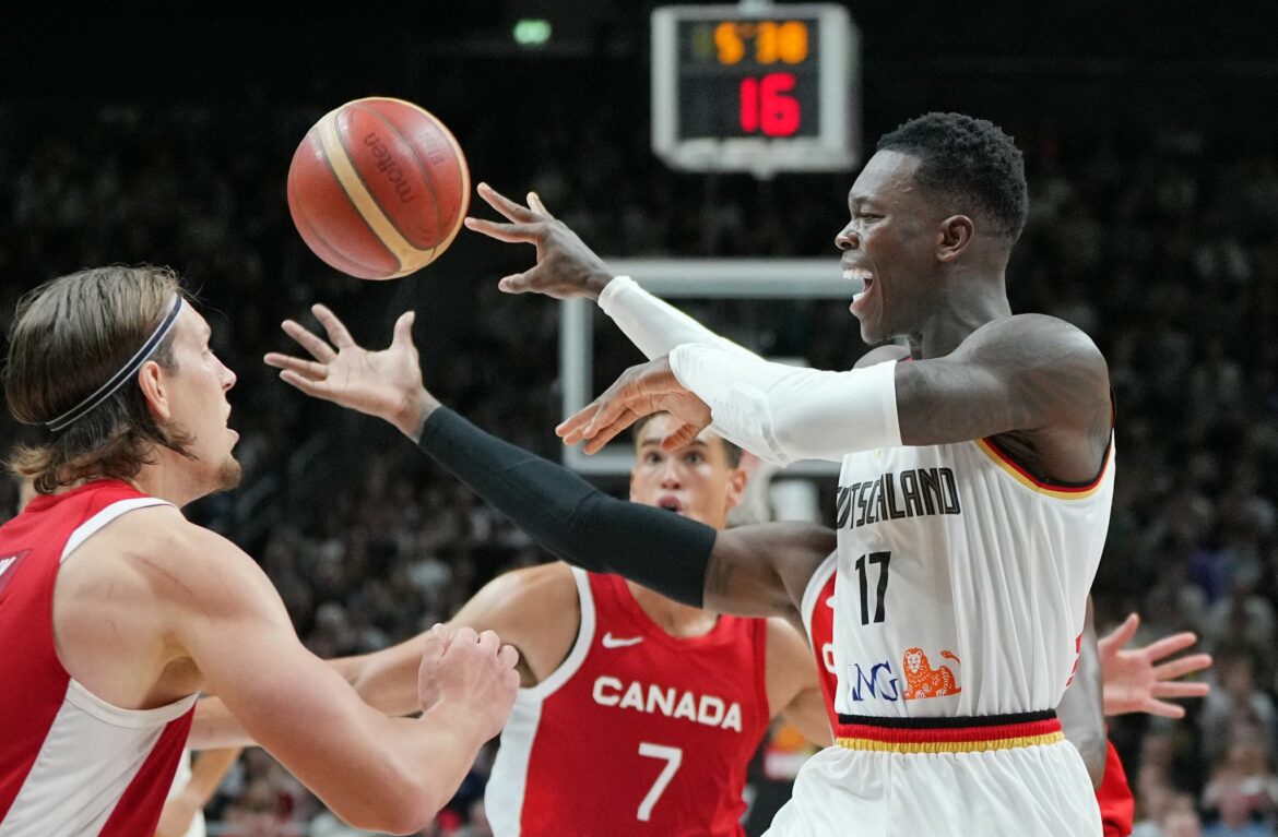 Deutsche Basketballer gewinnen gegen Kanada