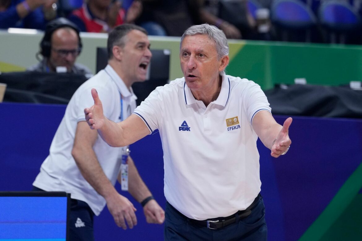 Coach Pesic mit Serbien im WM-Halbfinale