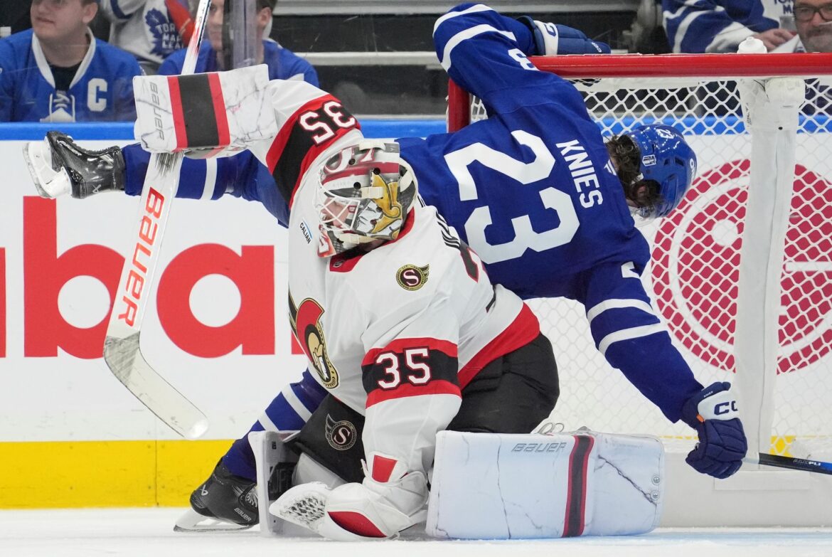 Stützle verliert mit Senators zum Playoff-Auftakt in der NHL